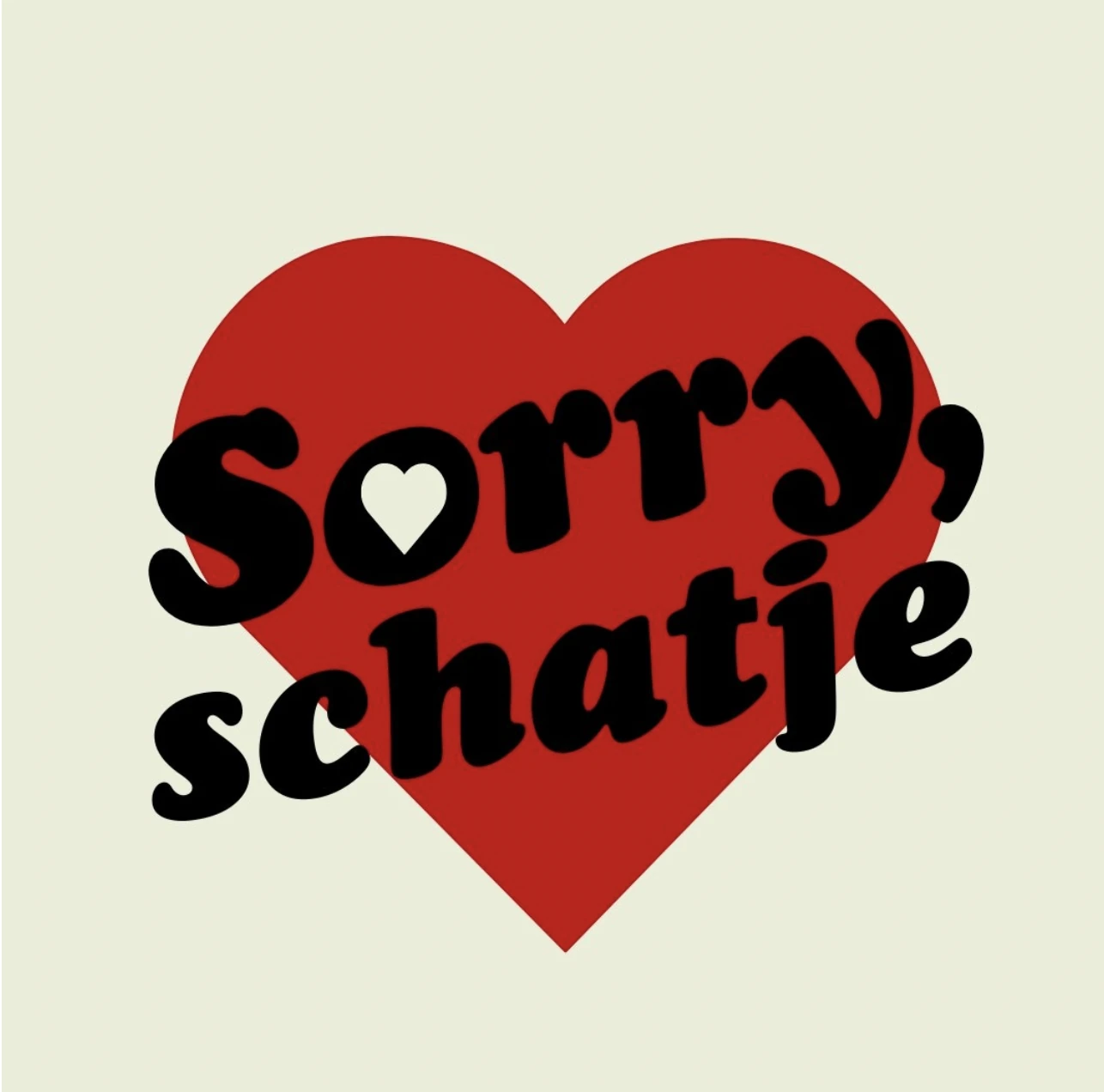 Livre IA Sorry, schatje