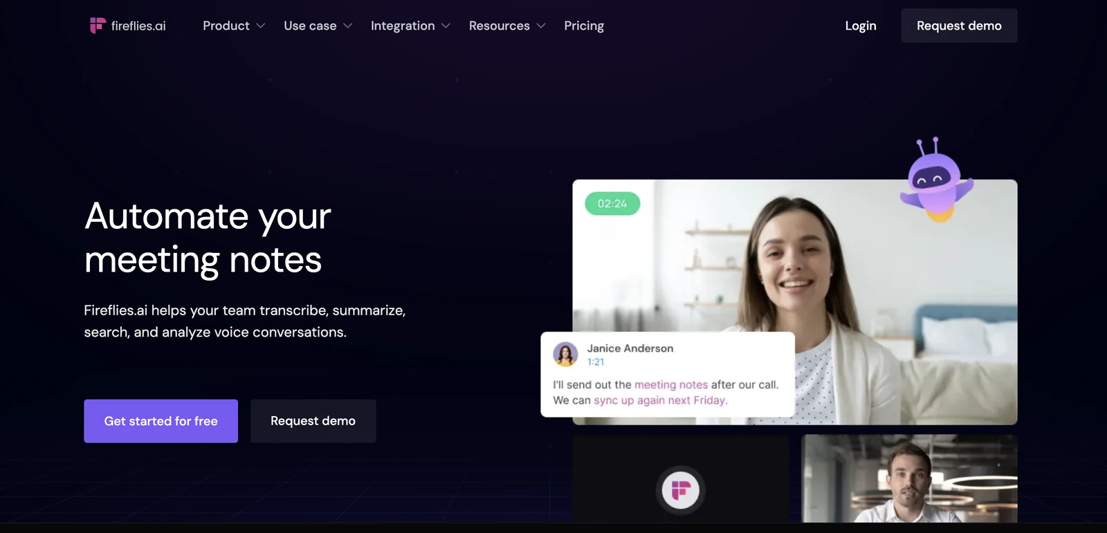 Générateur d'e-mails Fireflies.AI