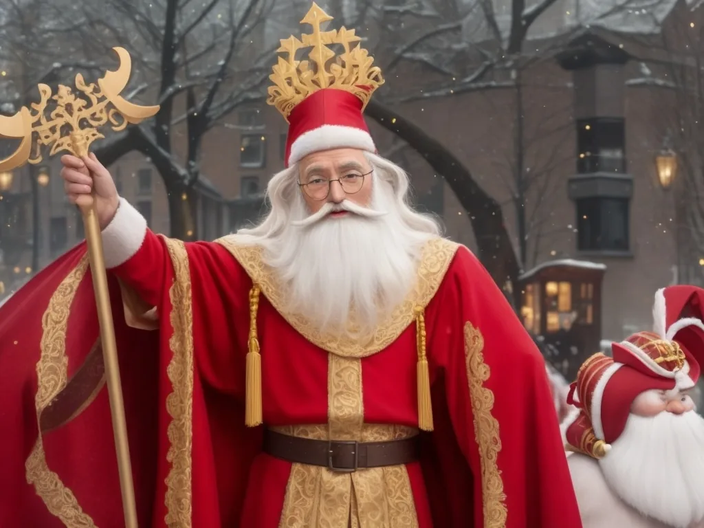 sinterklaas AI in den Niederlanden