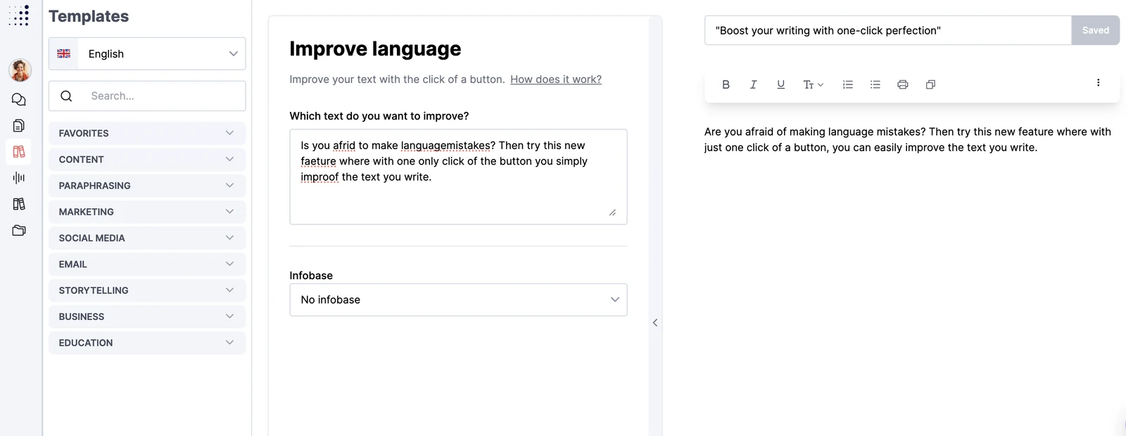 Article editor by Typetone AI