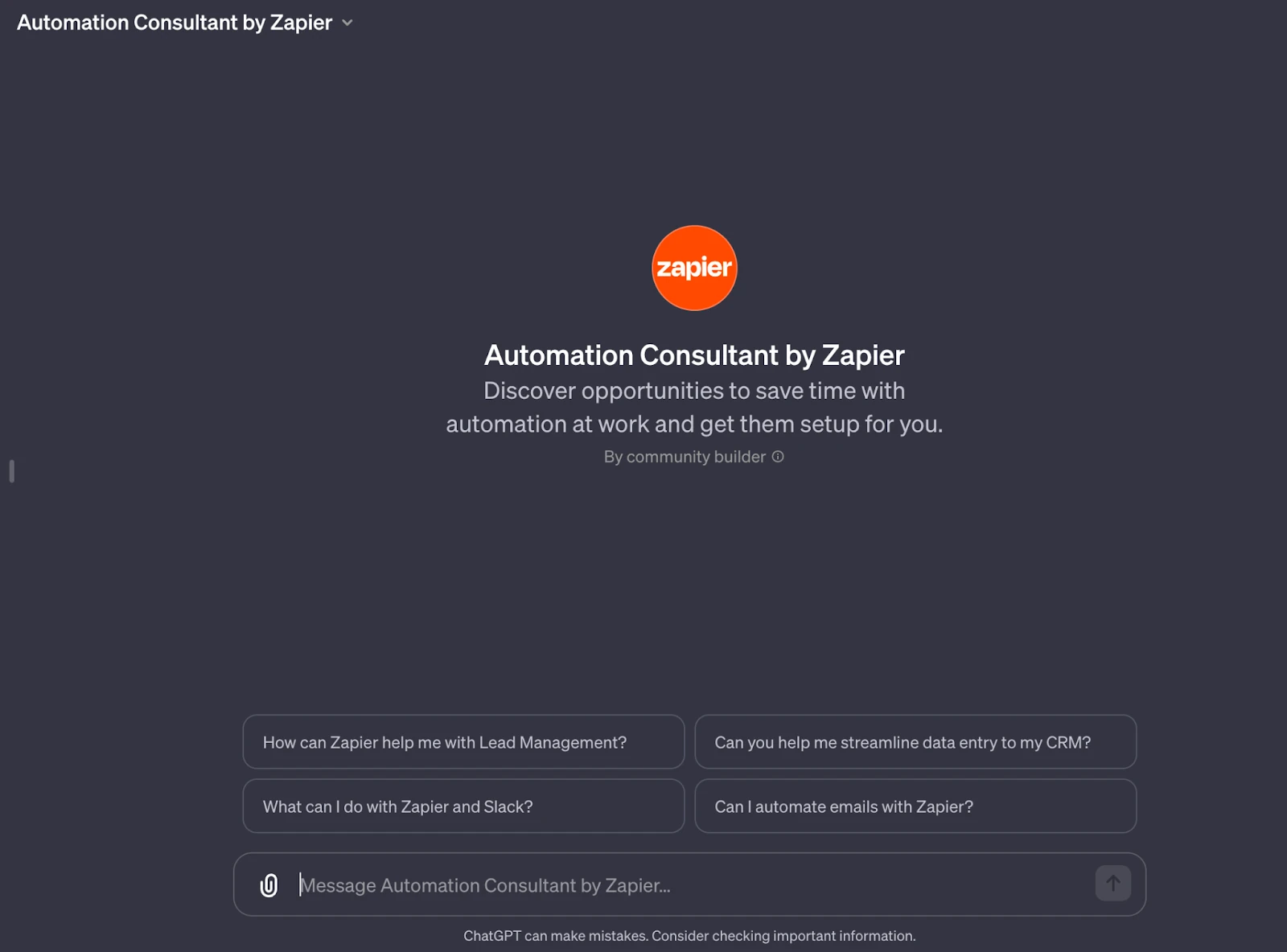 Automation Consultant by Zapier