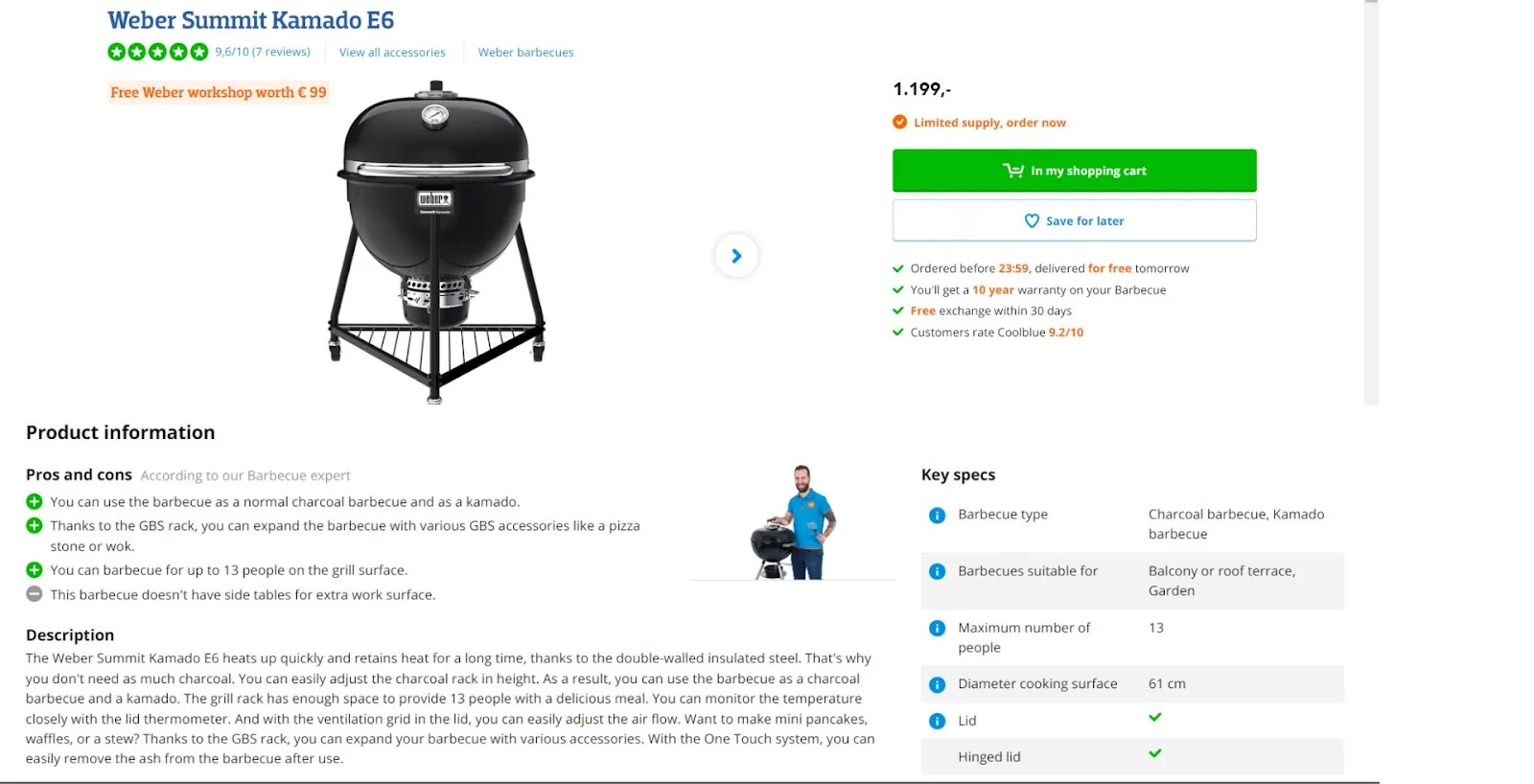 Exemple de description de produit